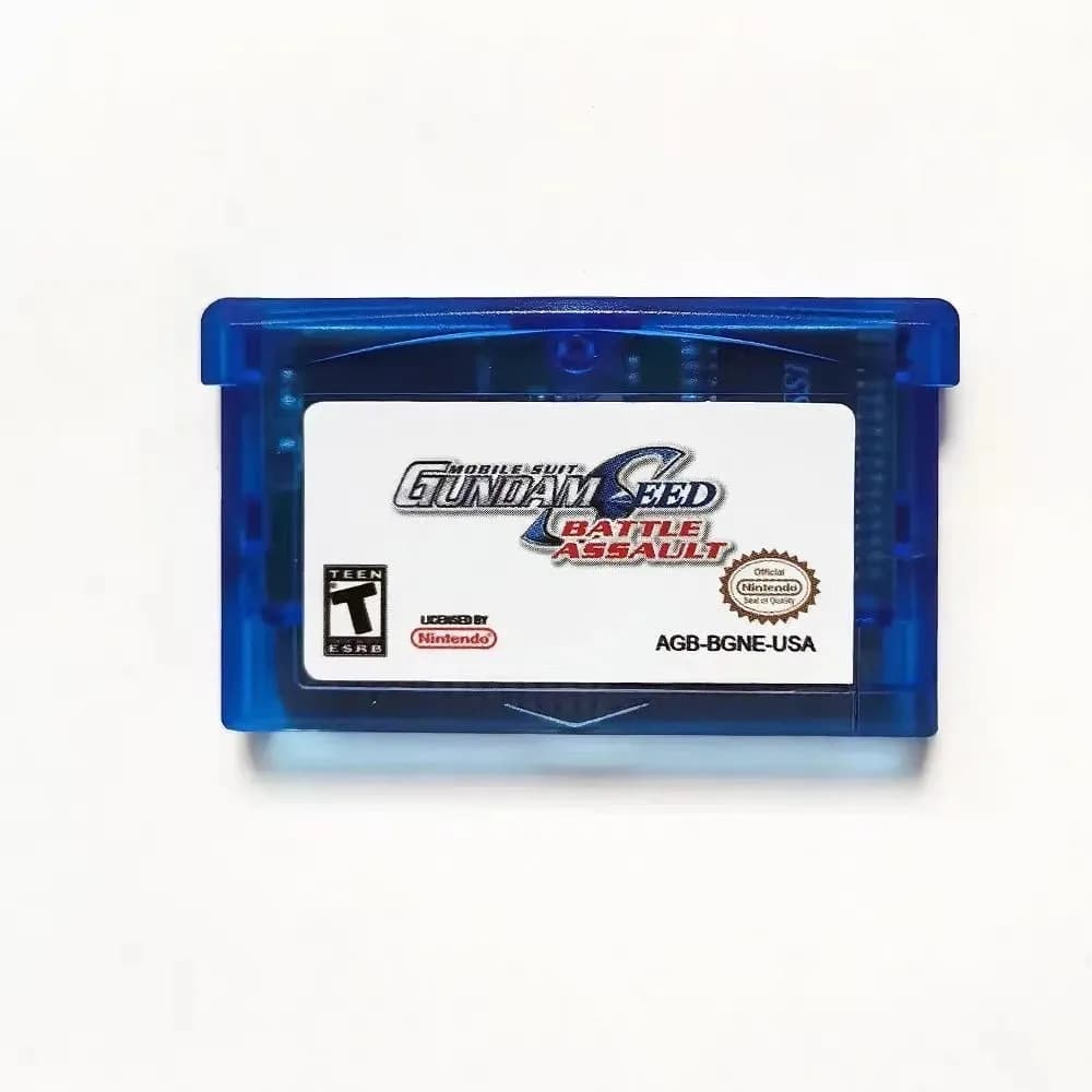 Cartouche de jeu GBM NDS GBASP GBA Mobile Suit Gundam Seed: Battle Assault Version anglaise