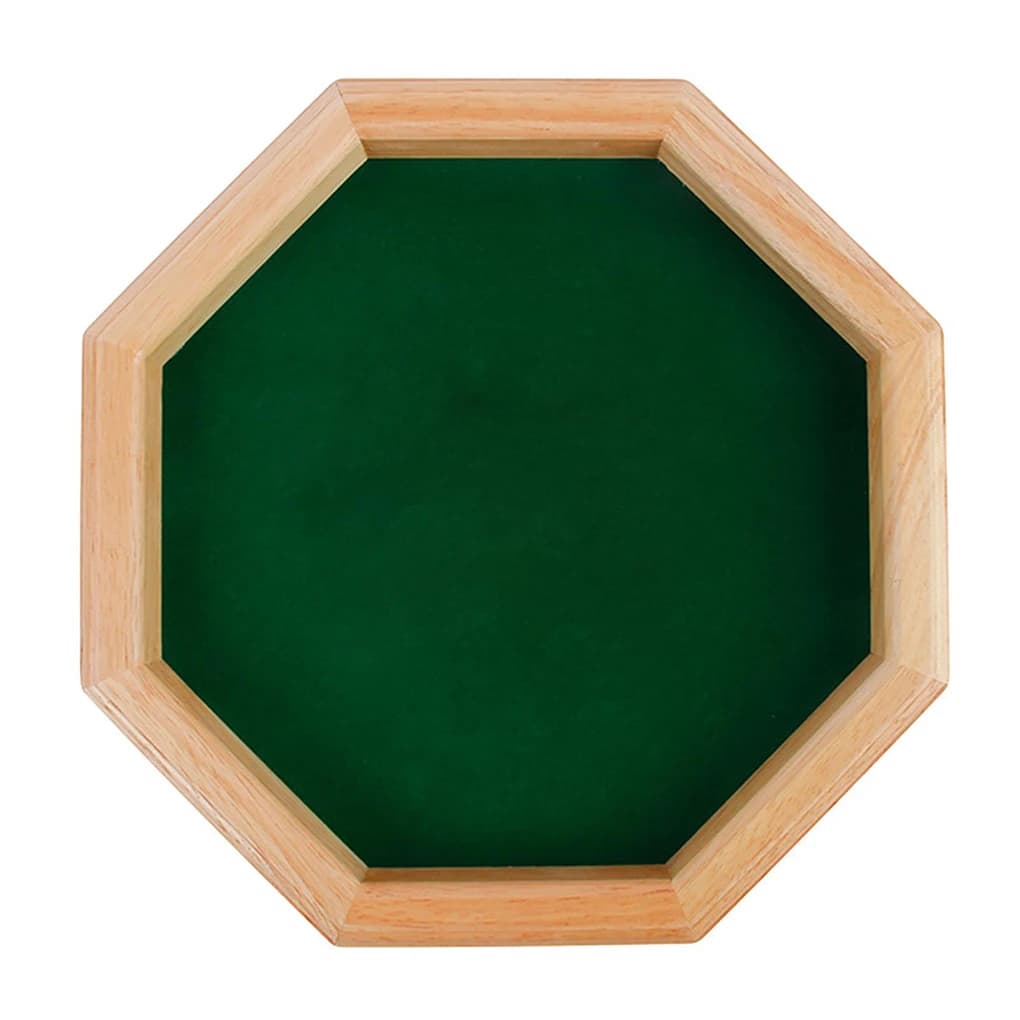 Jeu de dés en bois pour la famille, jeu octogonal en bois pour la fête, fournitures de fête Billy