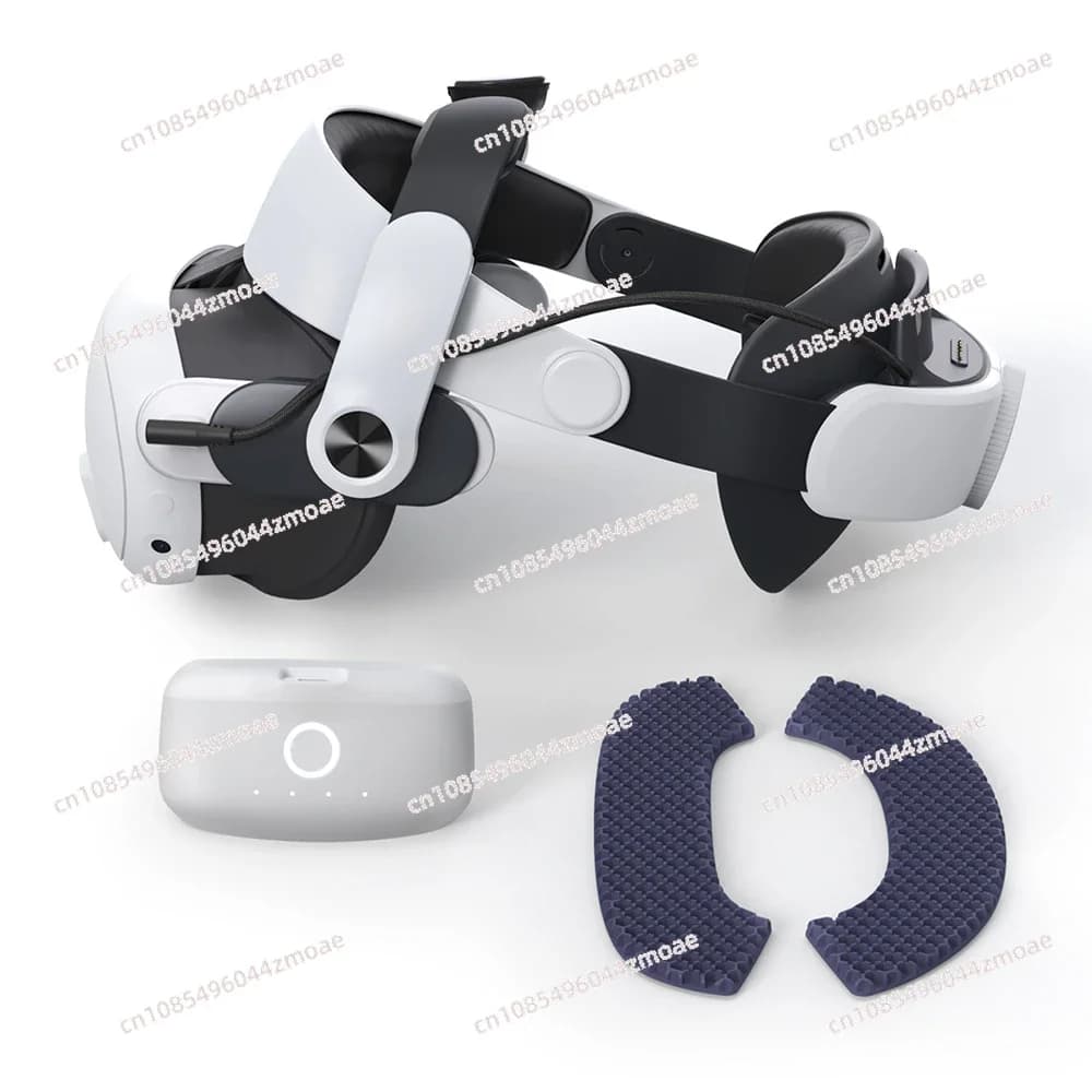 Le M3 Pro fonctionne avec le bandeau de batterie du casque VR Meta Quest 3.