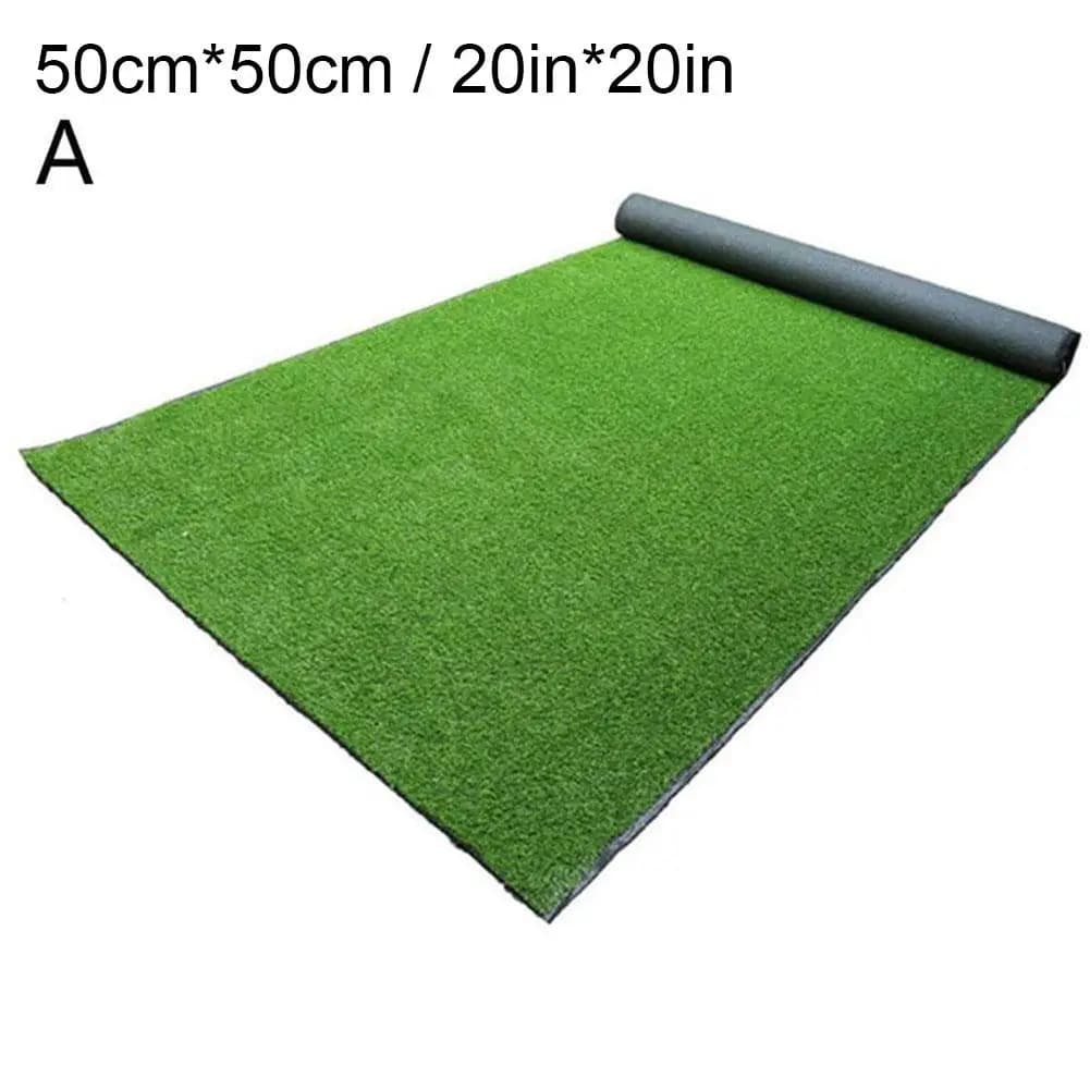 Tapis d'herbe carré environnemental 50x50/50x100cm, épais, pour pelouse artificielle, pour projet de