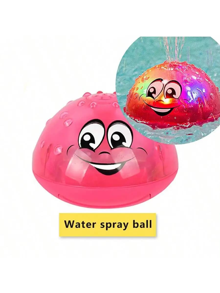 Jouet de bain boule de pulvérisation lumière rotative douche piscine enfants jouets enfants enfant e
