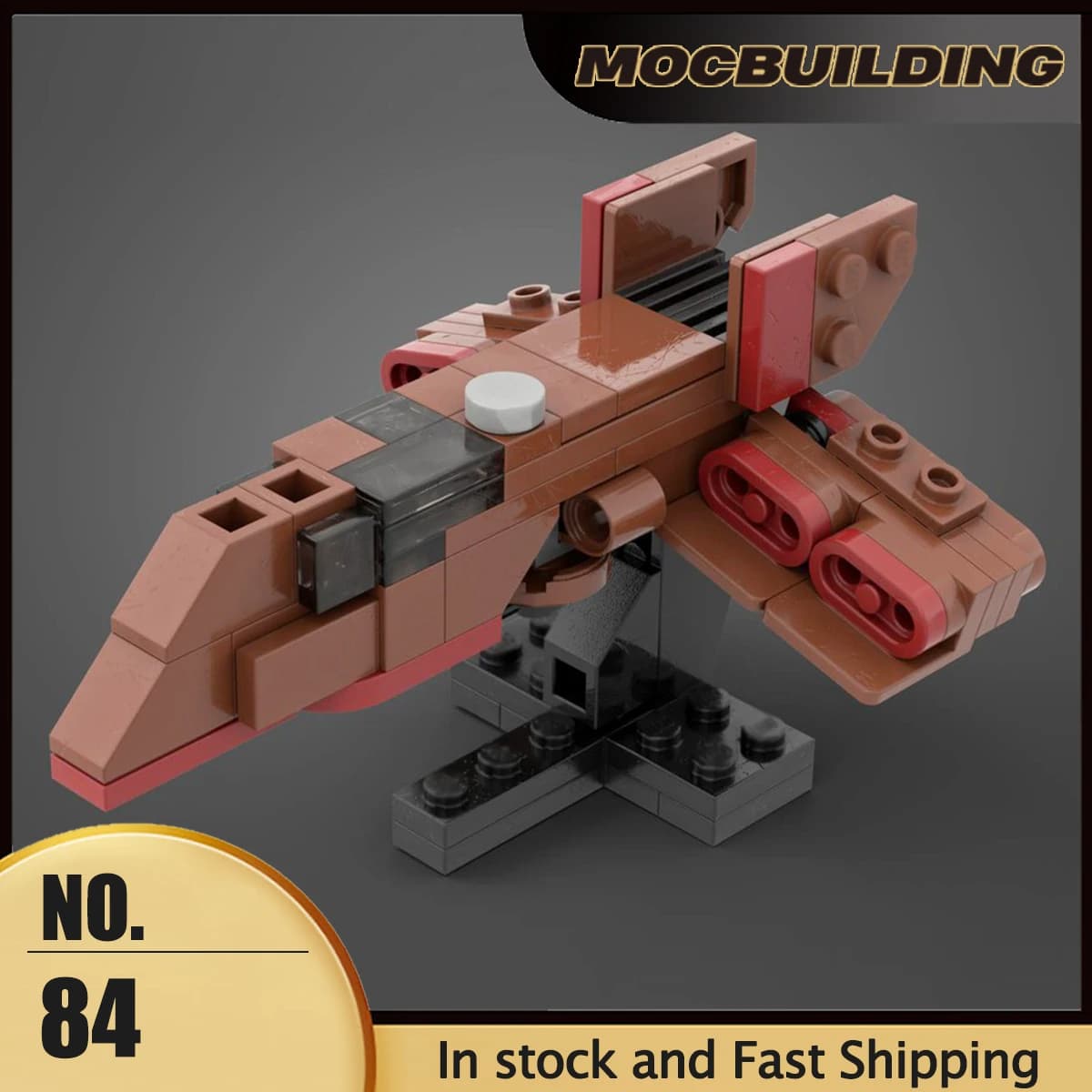 Décennie s de construction MOC MOC, modèle de série de jeux classiques, micro corbeau moulé, briques