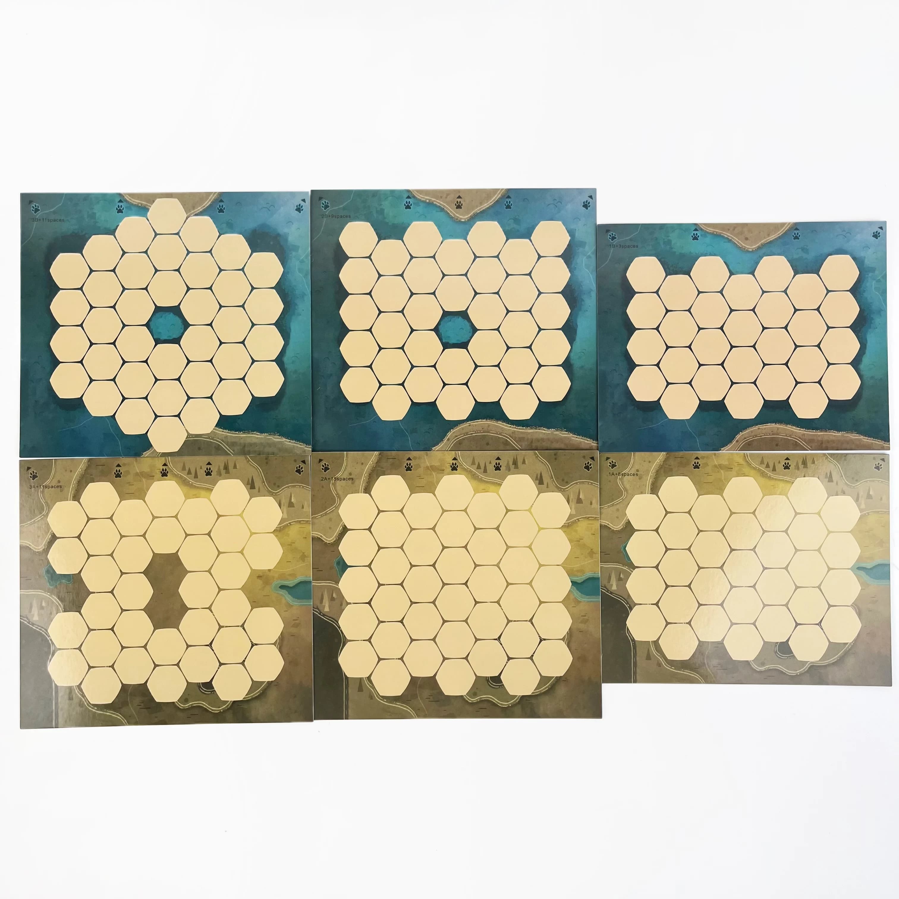 Pack d'extension de carte Harmonies | Ensemble de 6 nouveaux planches de jeu | Demande un jeu de