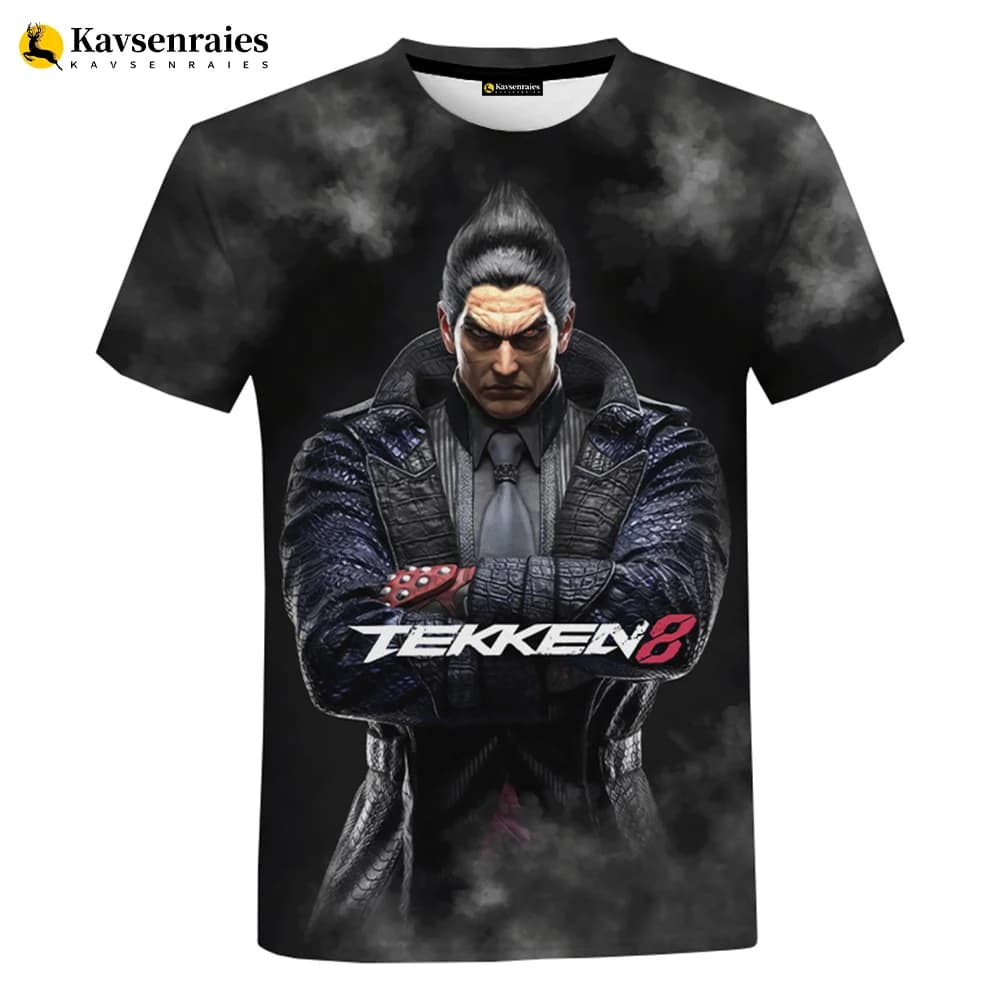 T-shirt imprimé 3D Game Lam Ken 8 pour hommes et femmes, Streetwear décontracté pour enfants, Cool e