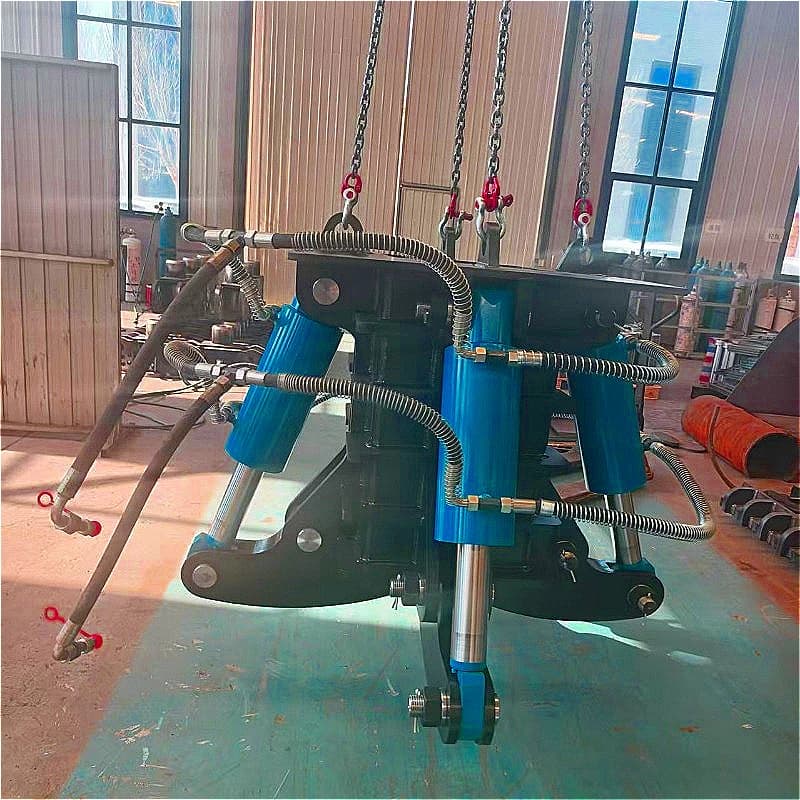 Démolisseur de pieux hydraulique de haute qualité pour la construction, machine à briser les pieux e
