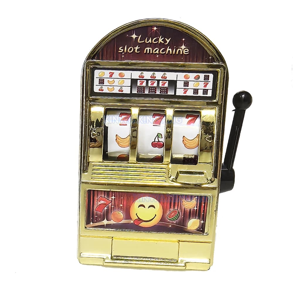 Machine de loterie portative pour enfants, jouet d'apprentissage, Machine de jeu à fentes, Mini Luck