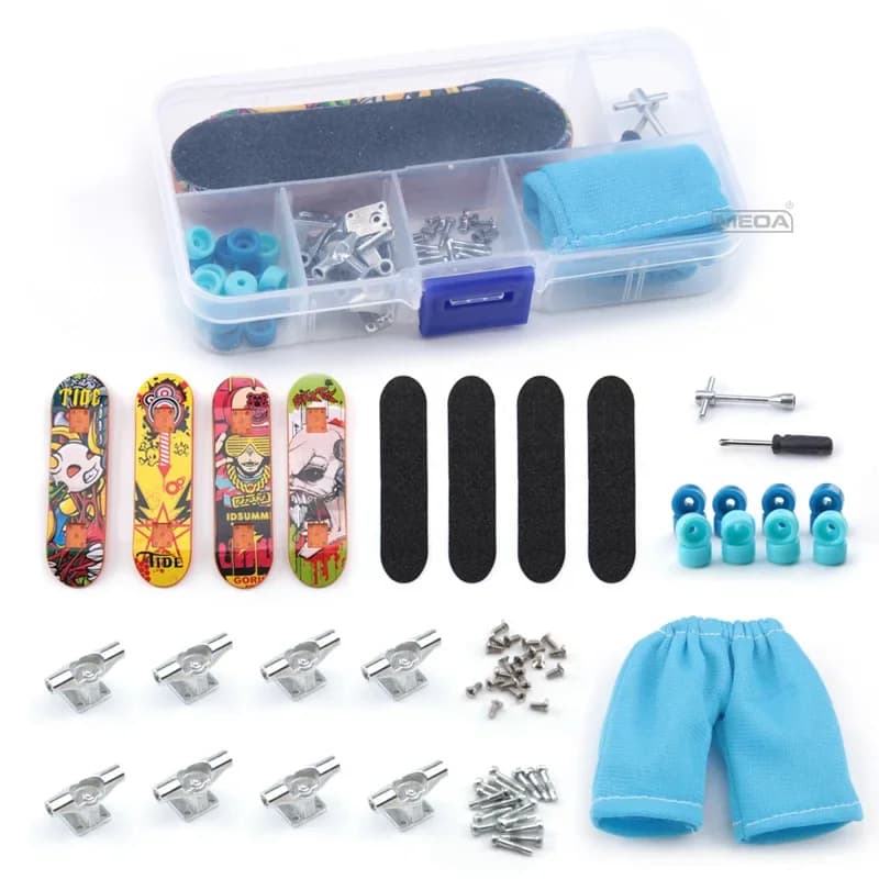 Kits de Skateboard à doigts, bricolage, jeu de Table de sport, jouets professionnels, touche pour en