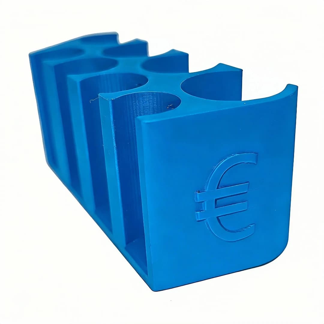 Euro Coin Storage Box for 2€ 1€ 50c Precisely Fits Common Denominations Farewell Bid Specialized Coi