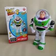 Figurine robot électrique marchant Buzz Lightyear de Toy Story, modèle Pixar, jouet de collection, c