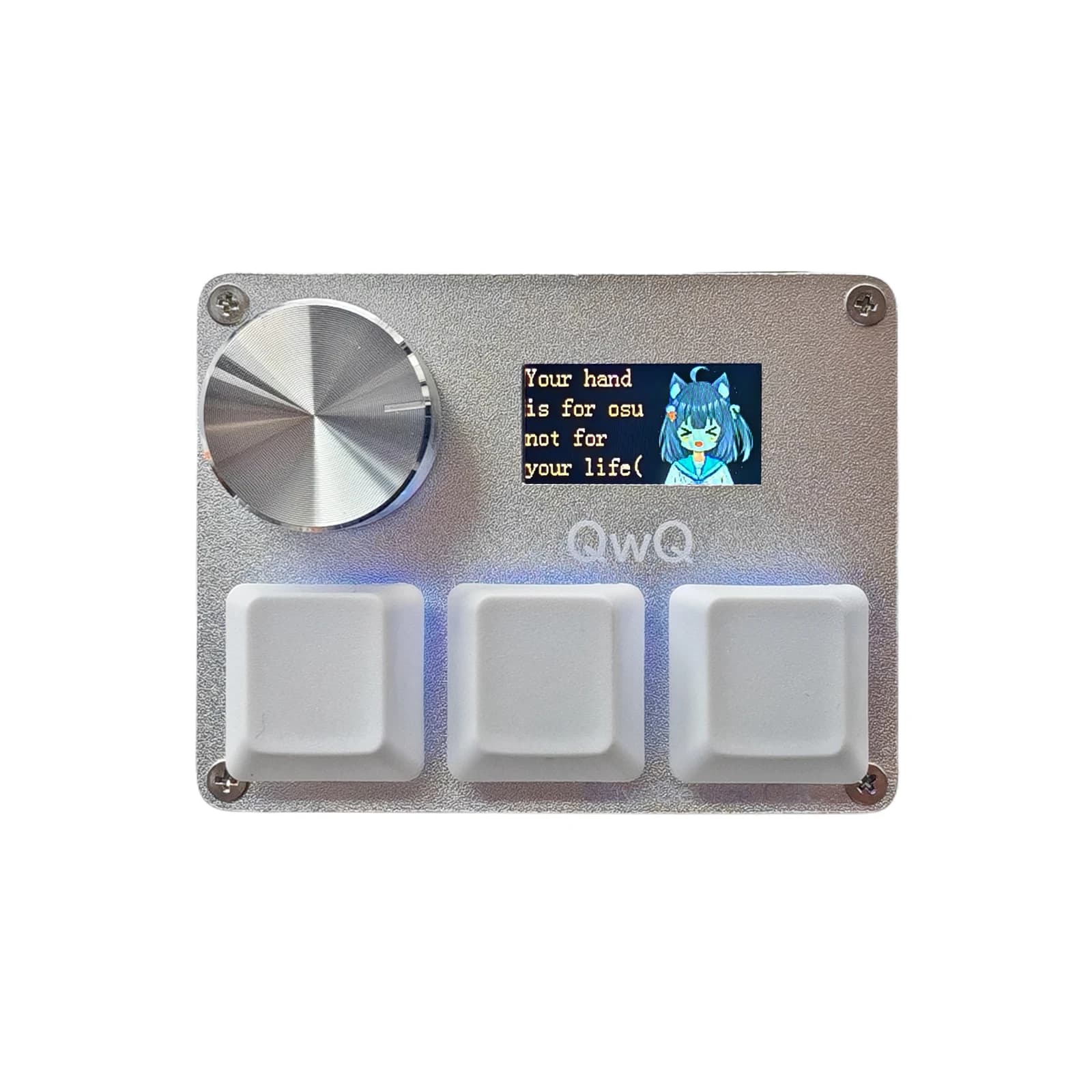 O3C jeu clavier SayoDevice OSU O3C déclencheur rapide Hall commutateurs magnétique rose commutateurs