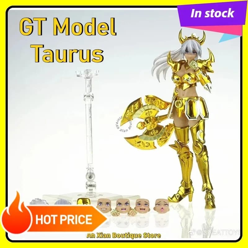 Nouveau en Stock GT femme Taurus Erica EX doré vêtements sacrés mythe de chasse saint alliance figur