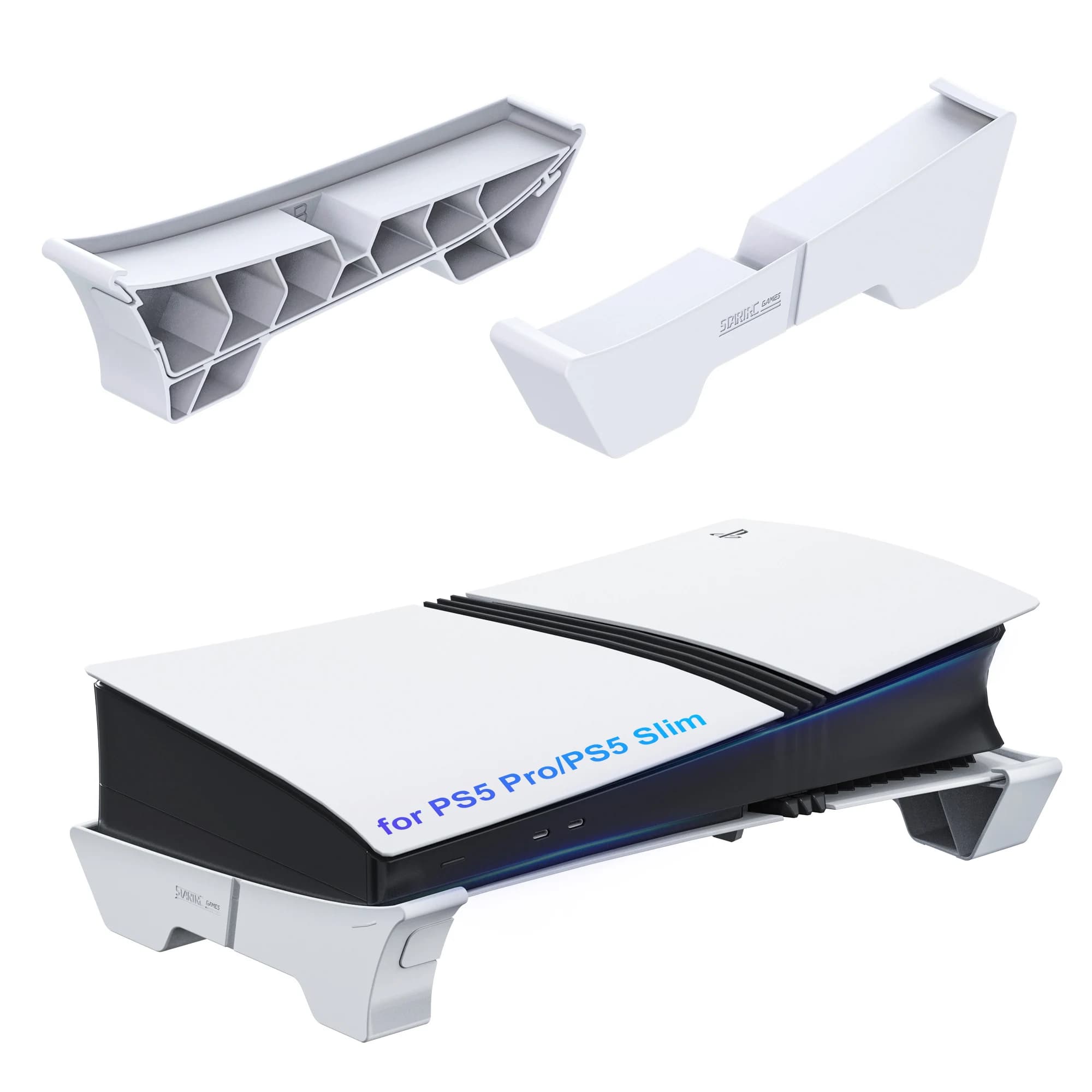 Support horizontal compatible avec la console PS5 Pro/PS5 Slim, accessoires de support de base pour