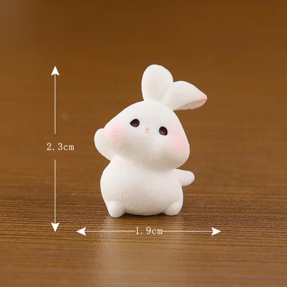 Figurine de petit chat en résine coquine, Mini chaton de dessin animé, ornements de bureau 3D, Figur
