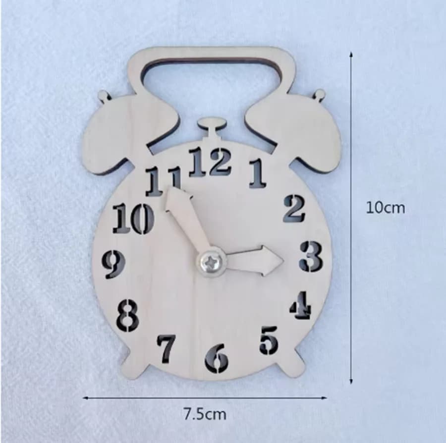 Tableau d'activités Montessori DIY : Horloge sensorielle pour bébé, jouet d'éveil cognitif, accessoi