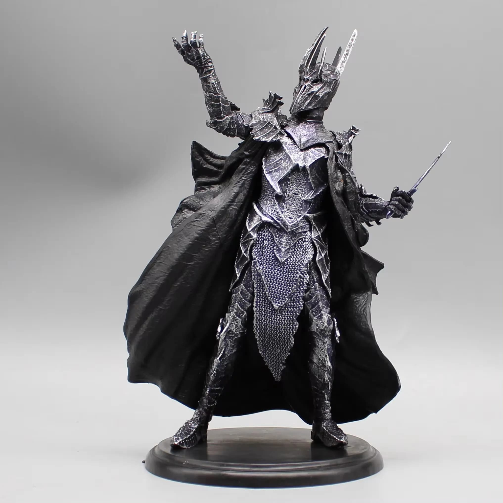 Le seigneur des anneaux 3 figurines Sauron Figure seigneur sombre Anime Figure Pvc modèles Statue jo