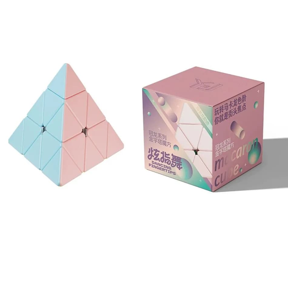 YJ 2x2x2 3x3x3 pyramide vitesse Cube magique Puzzle jouets pour enfants vitesse pyramide Cube pyrami