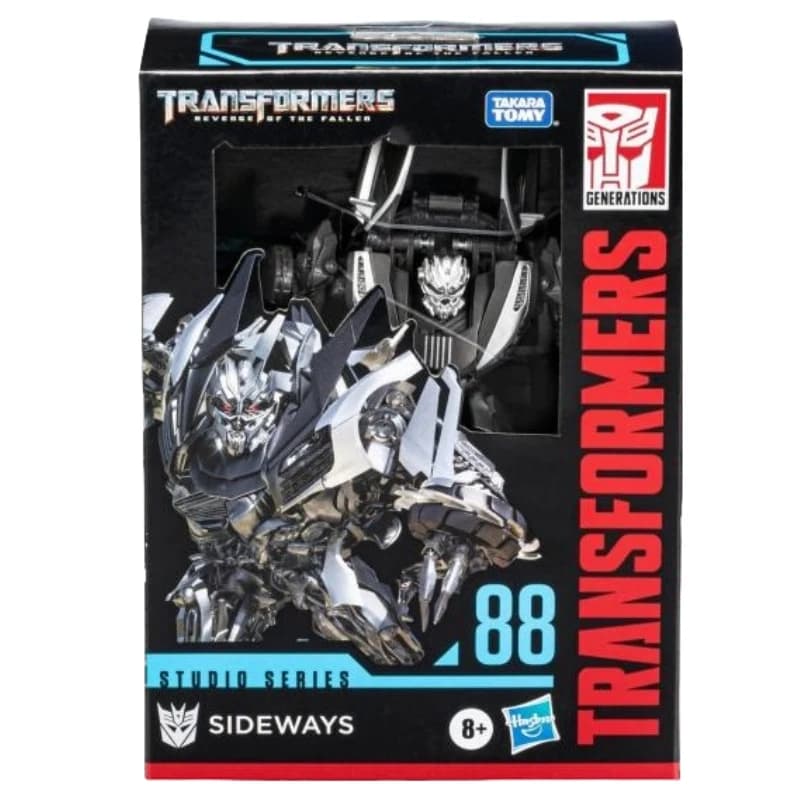 Jouets de transformation SS88 Sideways, modèle de voiture robot, série Movie Studio, figurines d'act