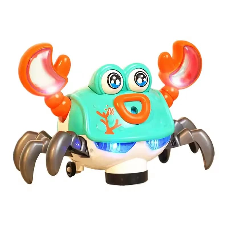 Crabe dansant, jouet pour bébés rampant, crabes d'évasion interactives, jouets électroniques pour en