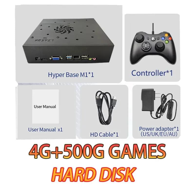 8G Ram 2T Rom nouvelle mise à niveau dispositif de jeu rétro plus de 70000 jeux pour Wii 260 PS2 DC