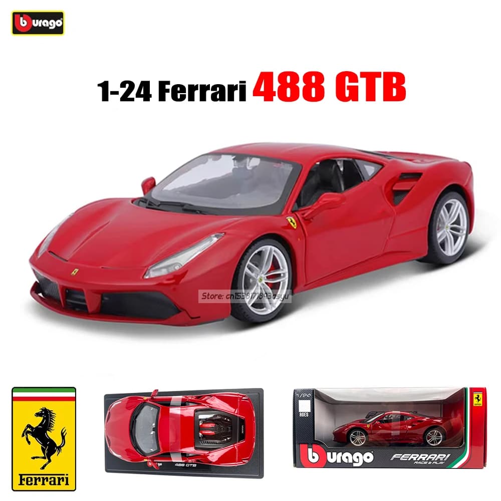 Bburago 1:24 Ferrari 12 Cilindri LAFERRARI 250 SF90 Roma F12 PUROSANCUE SP1 ENZO modèle de voiture e