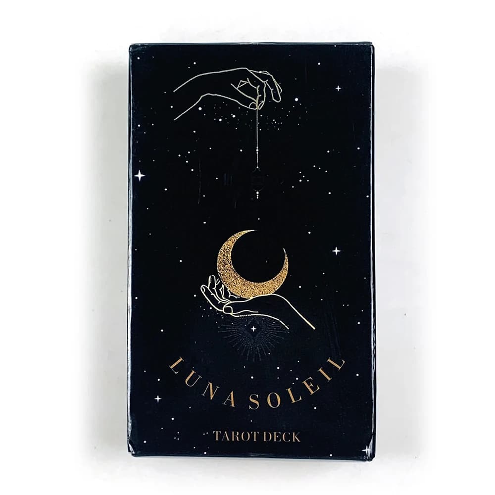 Jeu de cartes de tarot Luna Soleil Starry Dreams, astrologie céleste, cartes sorcières, jeux de soci