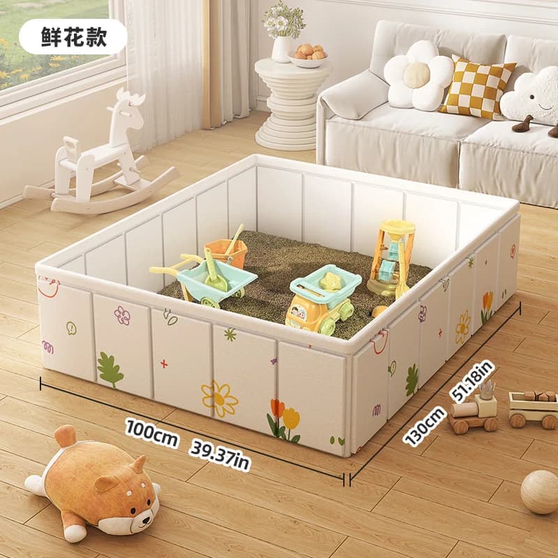 Jouets de sable pour enfants, ensemble de jeu pour bac à sable intérieur, sable non-porcelaine, ball