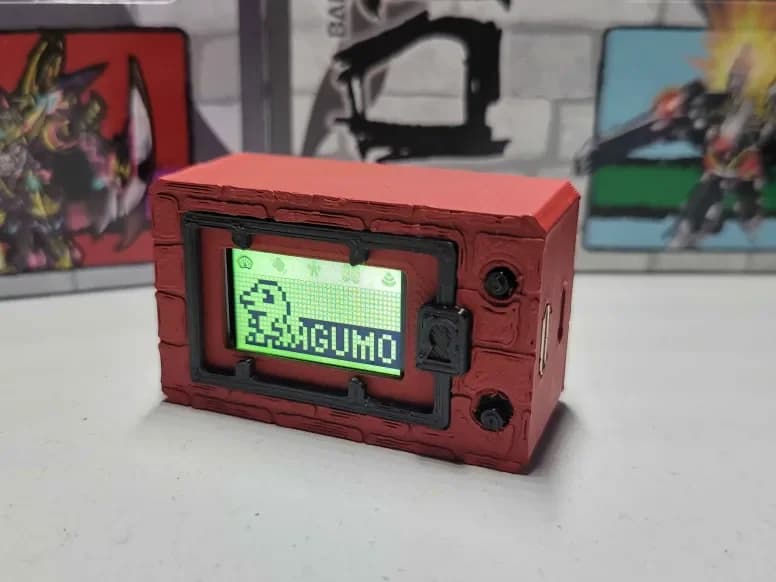 DigimonV-Pet ESP32 basé sur Lilygo avec accessoires, mini jeu portable pour animaux de compagnie