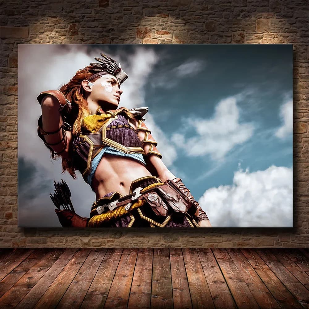 OntariFoster Game Restrictive Canvas Painting, Wall Art, Print Poster, A6 till West, Boys Bedroom, W