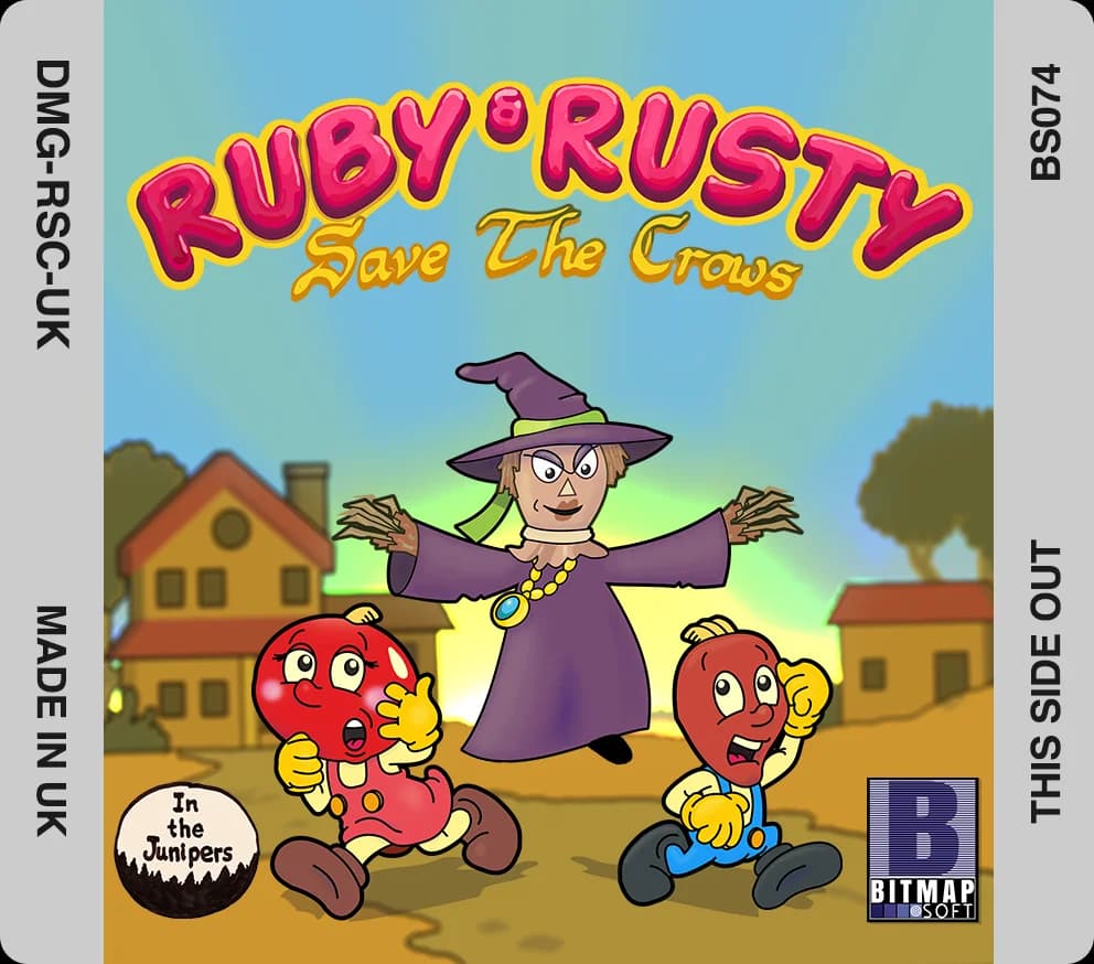 Adren& Rusty-Carte de jeu Save The Crows, GBC