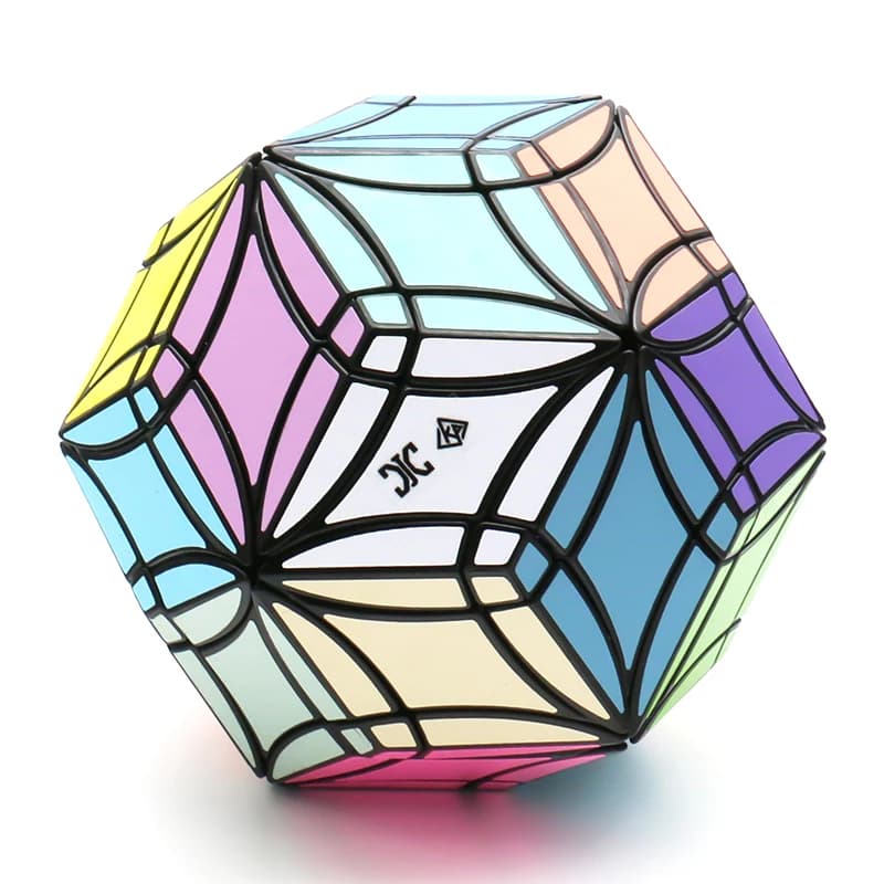 Xplore Junction Kairis Puzzles CurFaTRhoTri Clover Black Magic Cube Twisty Puzzle Jeu de réflexion p