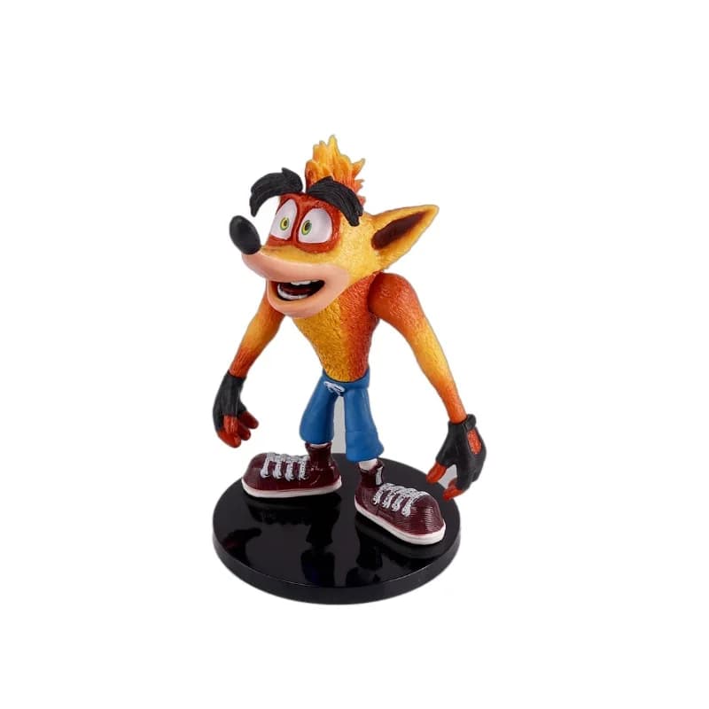 Nouveau Crash Bandicoot jeu périphérique PVC figurine Kawaii modèle Animal décoration à collectionne