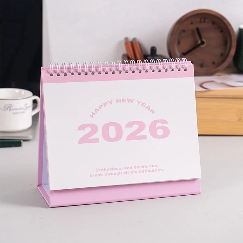 Calendrier 2026 Simple livre mensuel planificateur quotidien planificateur gestion du temps bureau à