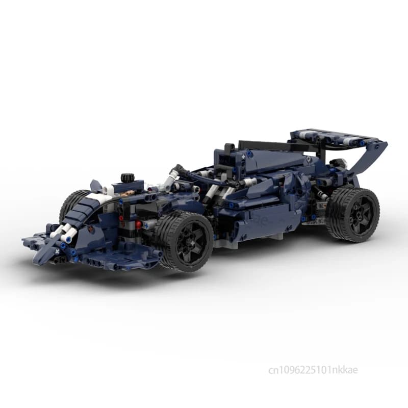 Blocs de construction de voiture de course F1 formule 1, Super technique, bricolage de sport, véhicu