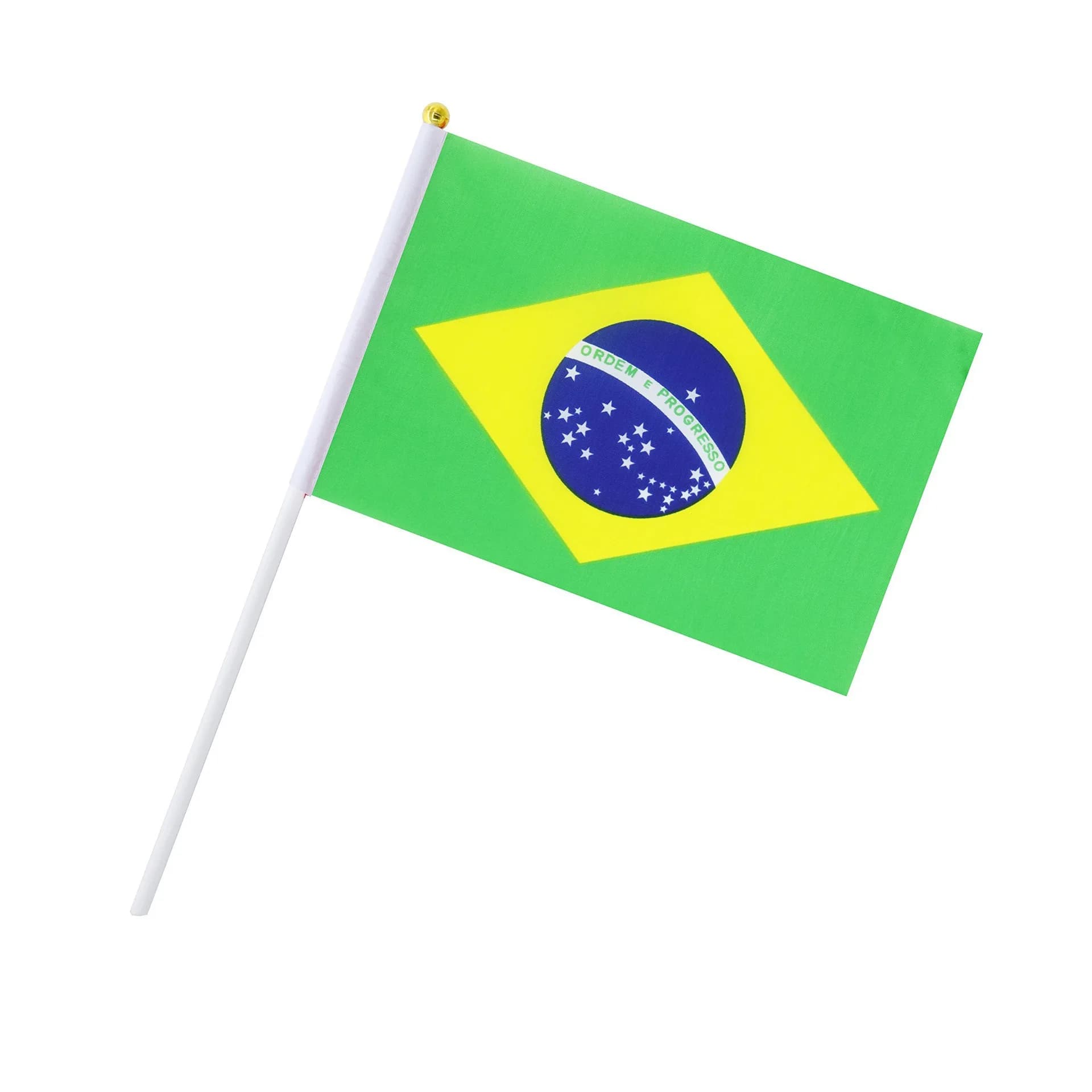 Drapeau de Fan de Football mondial, 14x21cm, 10 pièces/lot, drapeaux ondulés à la main