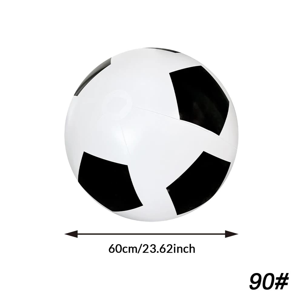 Plage en plein air, prairie, divertissement, jeu de football gonflable, grande balle en PVC trois co