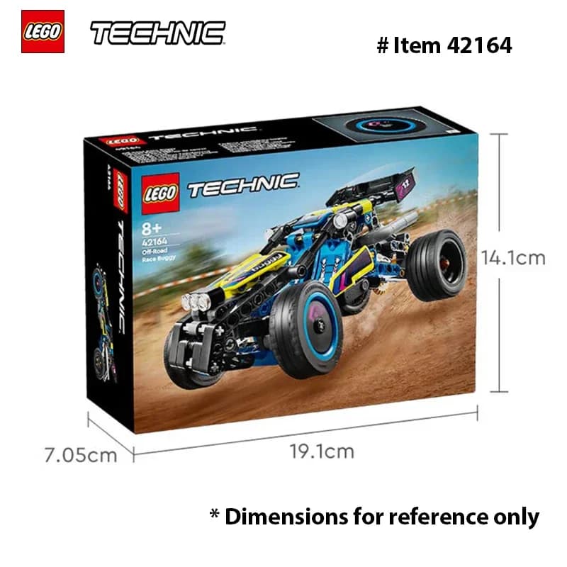 LEGO 42164 Technic Off-Road Racer, blocs de construction, jouet créatif pour garçons et filles, cade
