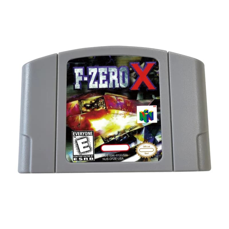F-Zero X - Cartouche de jeu vidéo 64 bits version américaine pour console N64