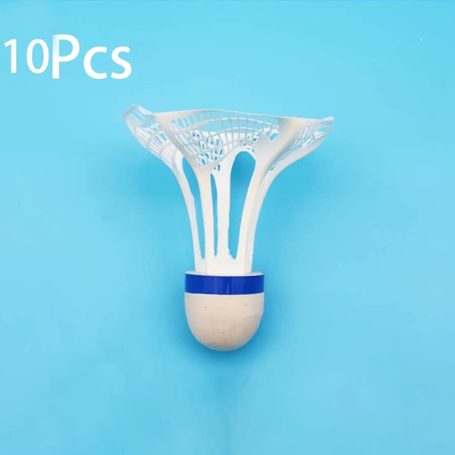 10 balles de badminton résistantes au vent, parfaites pour la pratique du badminton en plein air et
