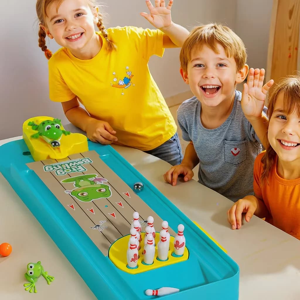 Mini jeu de Bowling de bureau, jouet amusant d'intérieur interactif Parent-enfant, jeu de sport de T