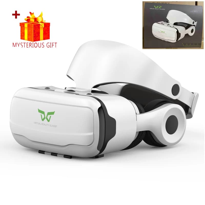 VR lunettes réalité virtuelle 3D casque casque pour Android iPhone Smartphone téléphone portable jeu