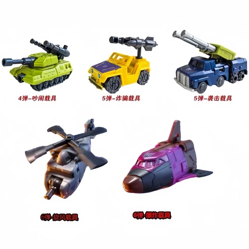 Blokees Transformers Defender : Ensembles de figurines de collection, modèles blindés Devastator et