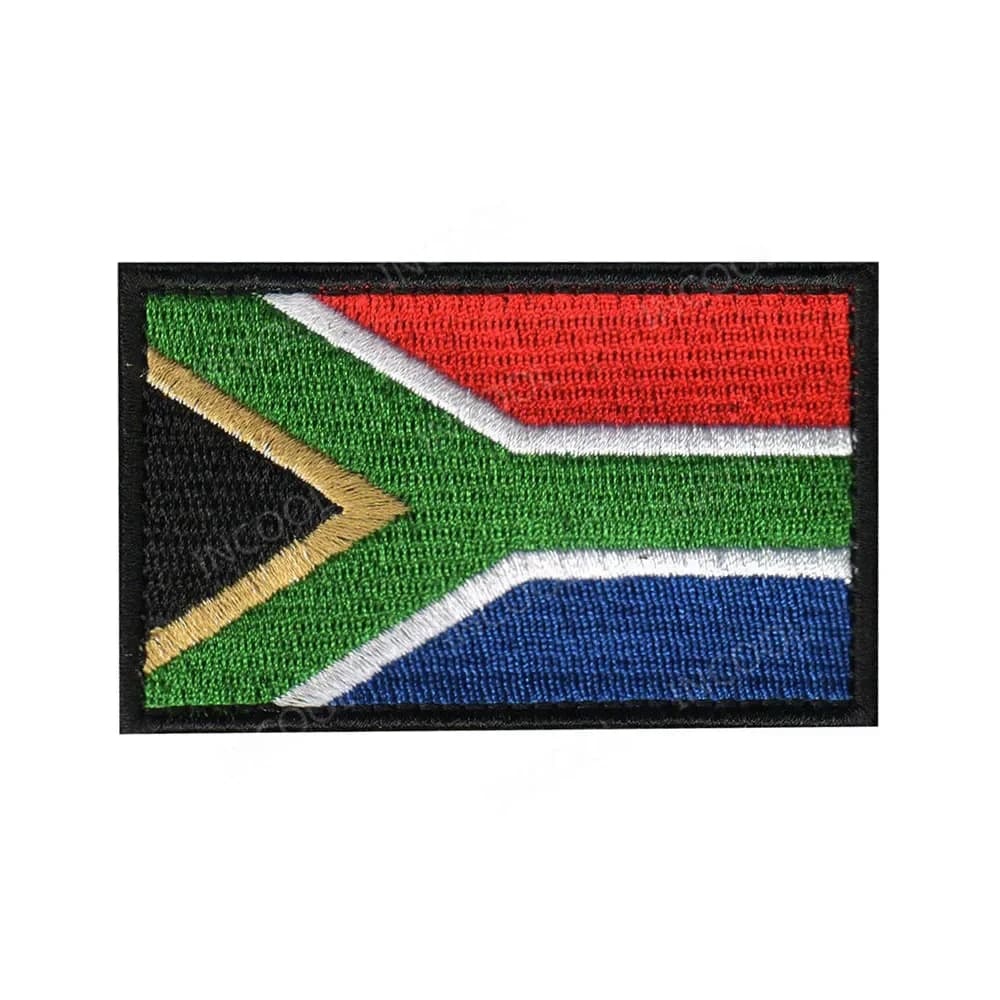 Drapeaux africains patchs de broderie maroc Nigeria algérie seychelles Botswana Gabonese Libya tunis