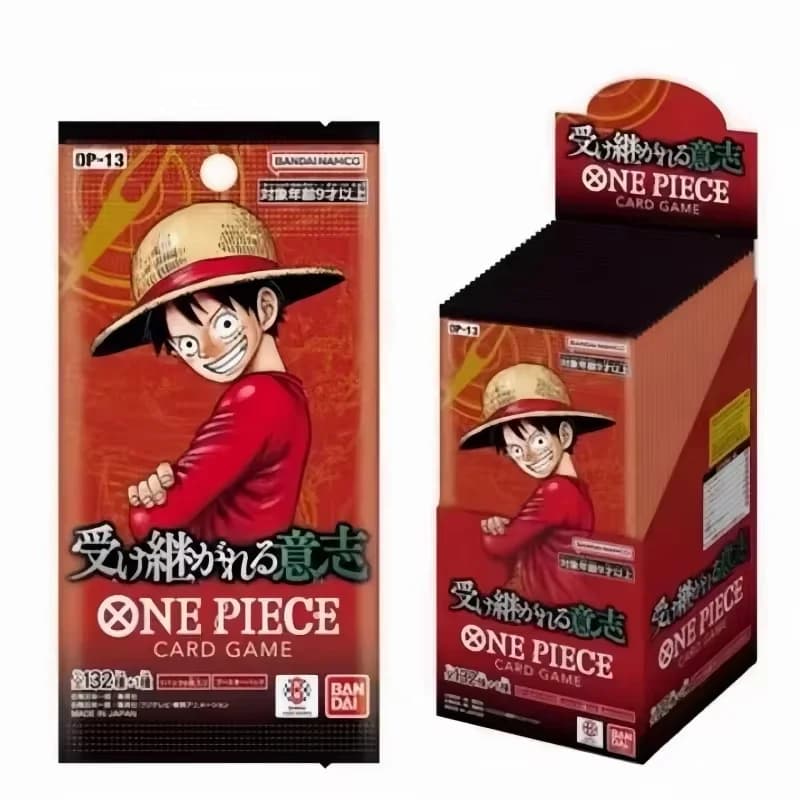 Bandai One Piece Card Game Op 13 : Booster Pack « Suivant son destin » – Cartes à collectionner pour