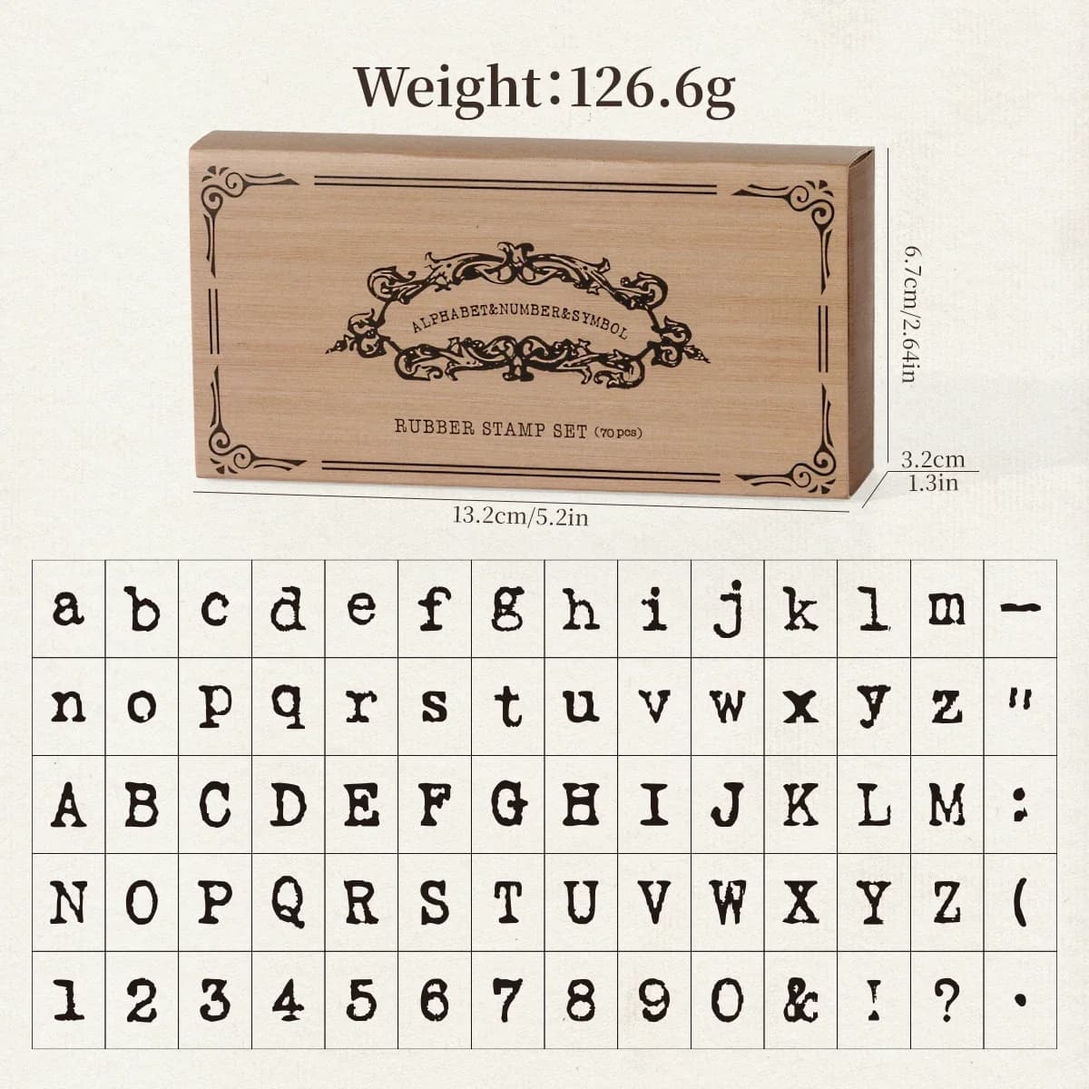 Journal GO 70 pièces/ensemble en bois caoutchouc Alphabet lettre numéro timbre ensemble pour carte C
