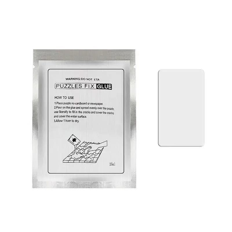 Colle pour Puzzle avec grattoir, 25ML/60ML, sécurité transparente, sans goût, dessin diamant, bricol