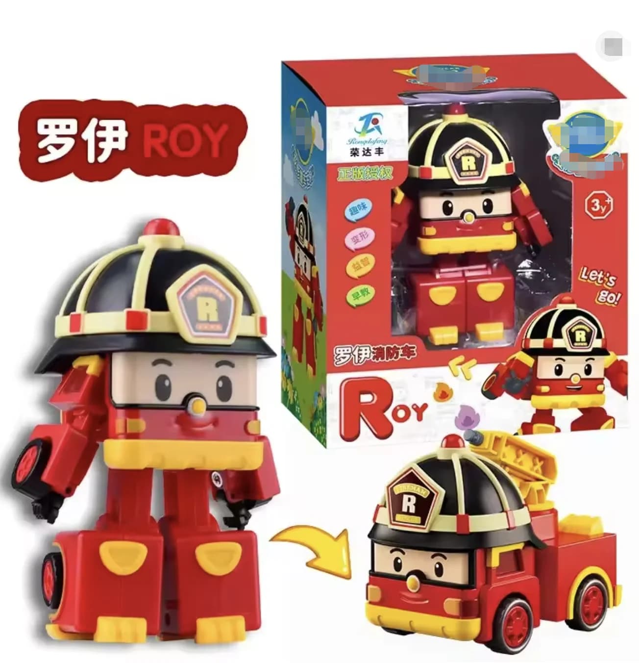 Poli Car Transformation Vehicle Robot Toy Action Figure Robot Toys Bus Cartoon Kid Toy Birthday Chil