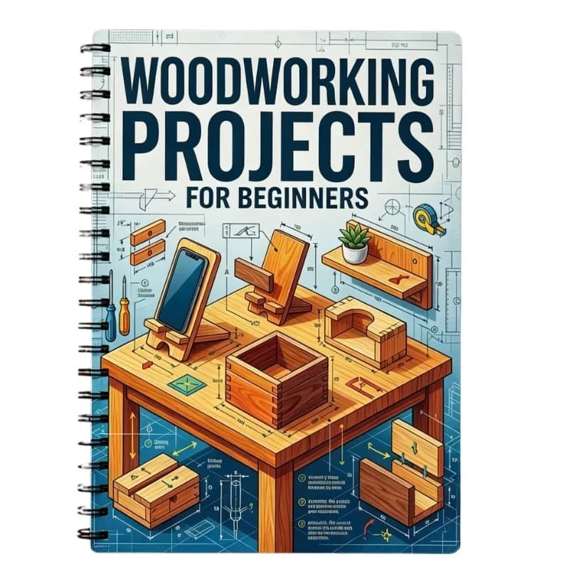Guide de bricolage pour le travail du bois pour débutants : Livre de projets et manuel d'artisanat d