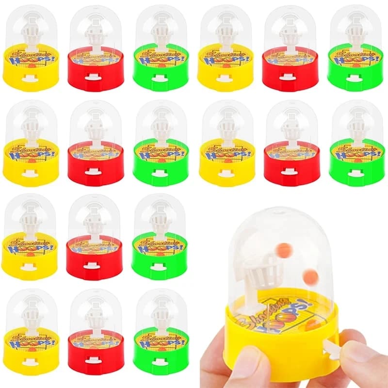 Machines de tir de basket-ball de bureau, 10 pièces, jeu de tir au doigt, jouets pour enfants, cadea