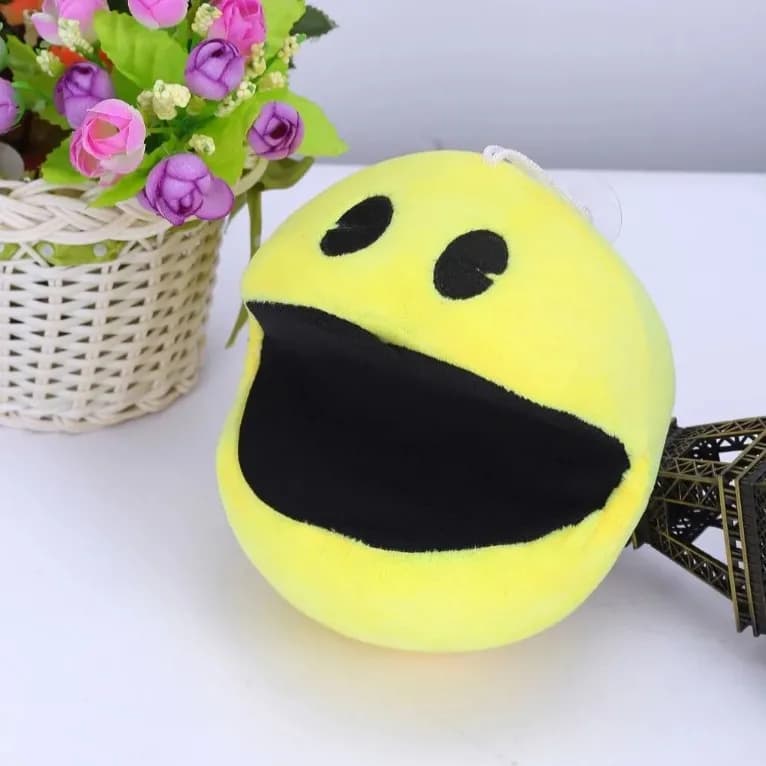 Peluches Pac-Man, Figurine en Peluche Créative et Mignonne Pac-Man, Jouets en Peluche Périphériques