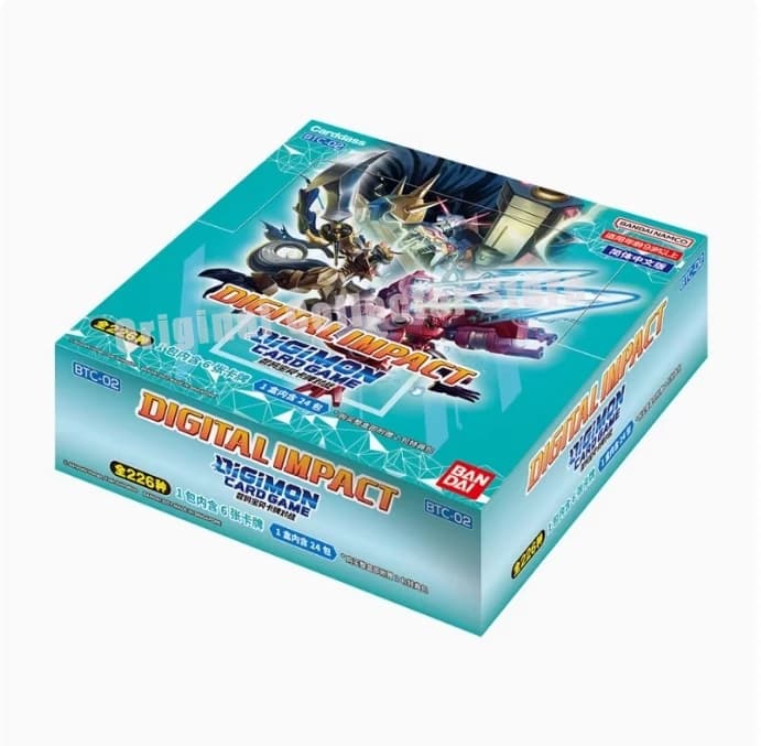 Cartes originales Bandai Digimon DTCG jeu de commerce monstre numérique chinois toutes les séries BT